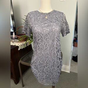 Periwinkle Lace Dress